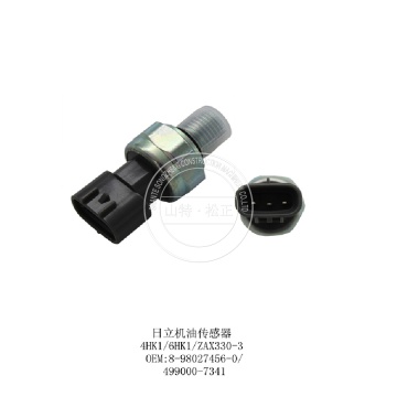 Hitachi ZAX330-3 ZX200-3 Sensor de pressão de óleo 8-98027456-0 499000-7341