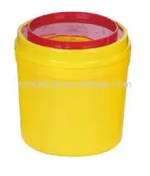 1L, 2L, 3L, 4L, 5L, 6L, 8L, 15 Round & rectangle Shape sharp container/sharp box/Plastic Sharp container