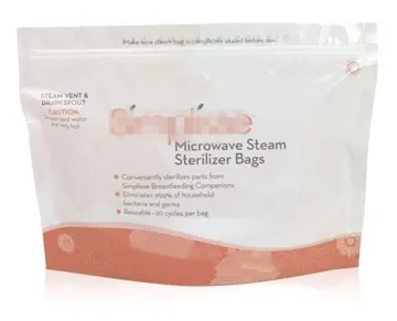 multi-function microwave sterilization pouches for baby products sterilize