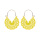 Geometric V - Shaped Hollow Alloy Earrings