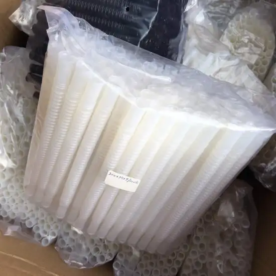 30x0.75cm In-Tank Corrugated Fuel Pump Plastic Nylon Polyamide Hose Pipe