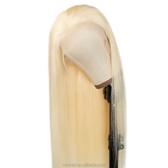 Wholesale 613 HD Full Lace Wig Human Hair,Platinum Blonde 613 transparent Lace Frontal Wig,13x4 13x6 613 Virgin Lace Front Wig