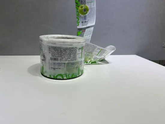 Bubbly Beverage Shrink Wrap Labels for Plastic Bottles