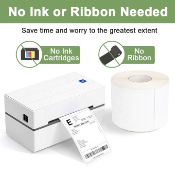 White label heat transfer label roll paper