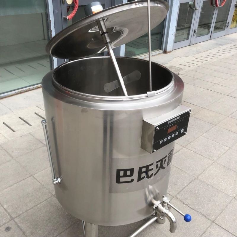 10-Liter Simple Operation Ultra-High Temperature Pasteurizer: Stainless Steel Goat Milk Pasteurization Machine