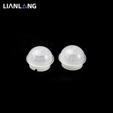 Diameter 14mm Outlet HDPE Sensor Gerakan Lensa Optik Lensa Fresnel Infrared Sensing Fresnel Pir Sensor Lenslens