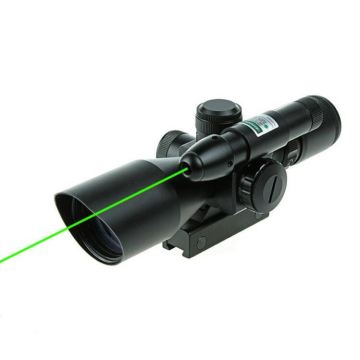 YUZHE 2.5-10x40 Green Laser Scope with Sunshade