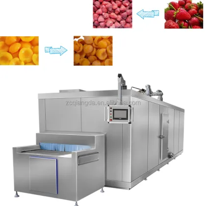 Qiangda IQF Freezing Tunnels - Quick-Freezing Food Tunnel Freezer