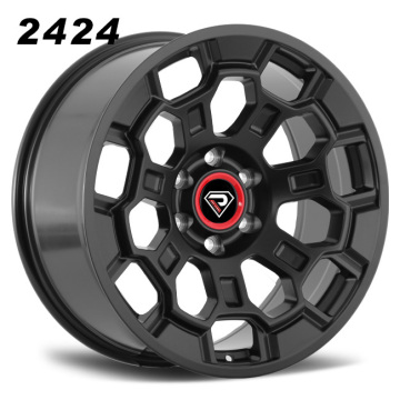 High Quality A356.2 Material Satin Black Alloy Wheels for TRD: 17/20 Inch, 8.0/9.0J Design