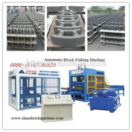 European Cement Block Making Machinery (QT8-15automatic)