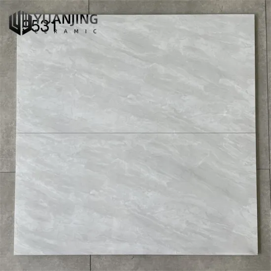 Top-Quality Beige and White Marble-look Porcelain Tiles from China: Ideal for Living Rooms, Bathrooms, and Kitchens