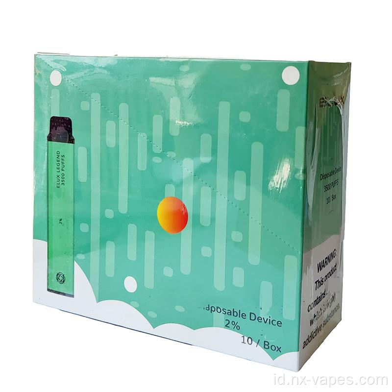 E rokok elux legenda vape 3500puff