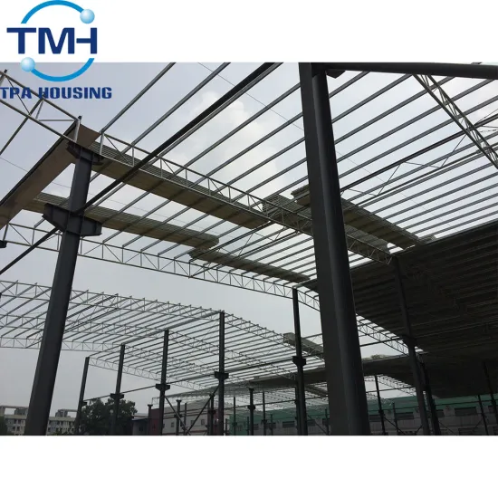 prefabricated warehouse building steel frame warehouse