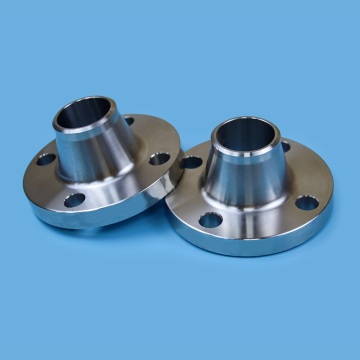 Steel flange with neck butt welding PN25