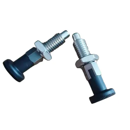 Stainless steel index plunger with hexagon GN-617.1-A/AK