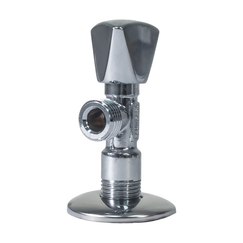 High Quality Brass Angle Valve with ABS Handle and Chrome Finish