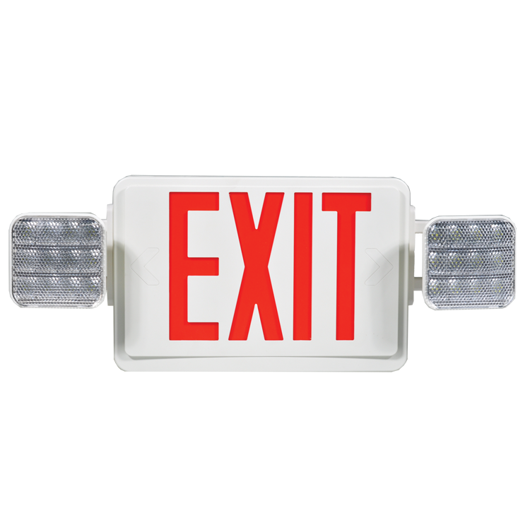 MADE IN PHILIPPINES Save the additional 25% US Tariffs NO MOQ LIMIT UL Listed LED Emergency Light Combo exit sign JLEC2RWZ3