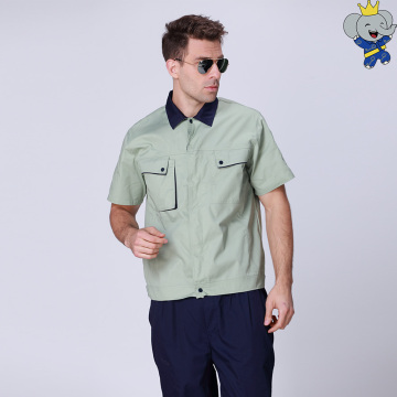 শিল্প ব্যবহারের জন্য হালকা সবুজ কাজের শার্ট