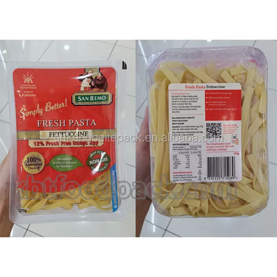 Thermoforming MAP Packaging Machine for Fresh Pasta - Modified Atmosphere Packaging
