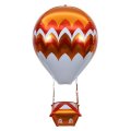 hot air balloon red