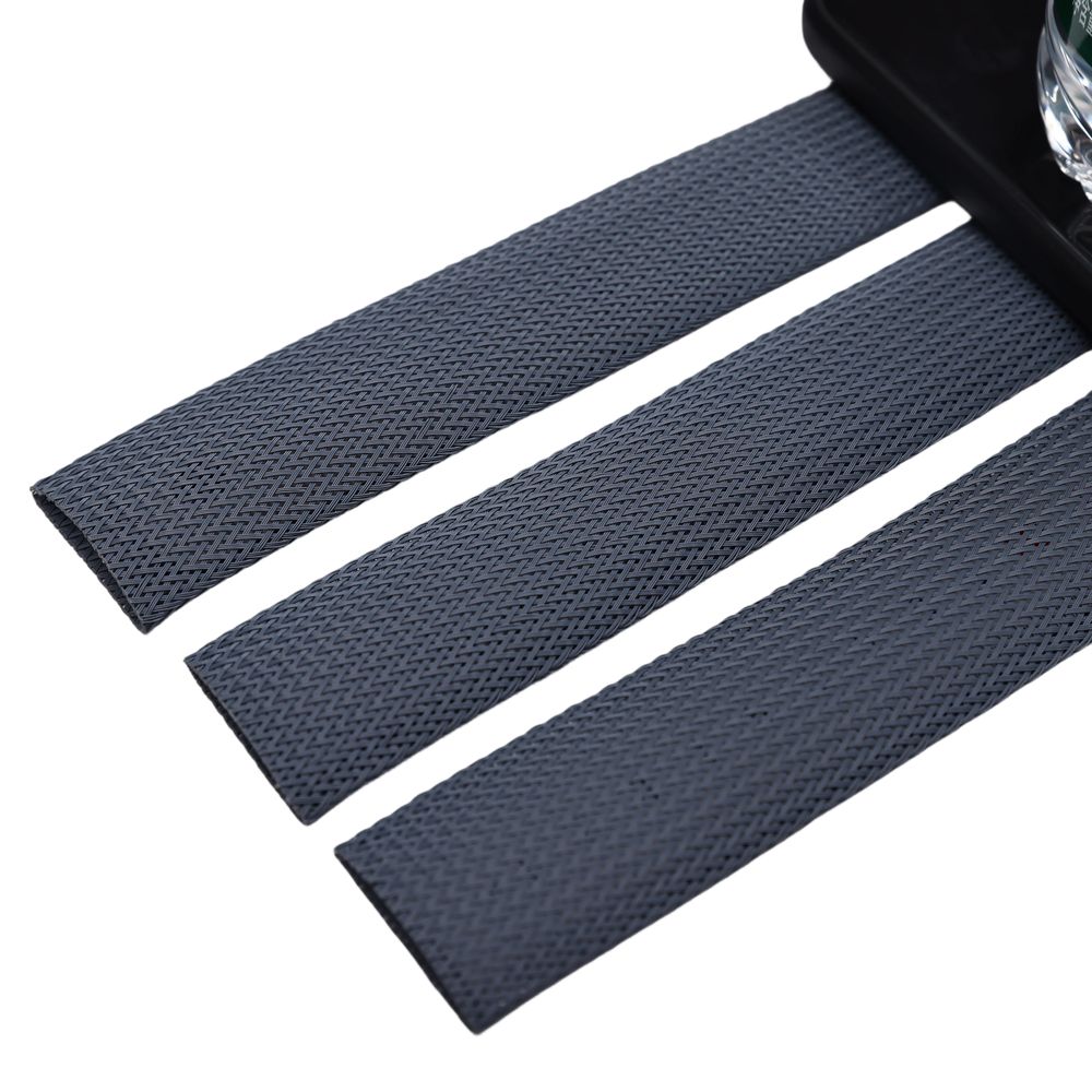 Dark Grey Braided Sleeve For Wire