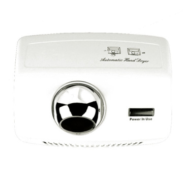 White Large Power Efficient Automatic Hand Dryer