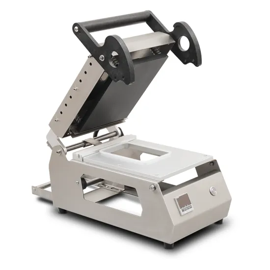 Mini Plastic Sealing Machine for Lunch Box and Food Trays