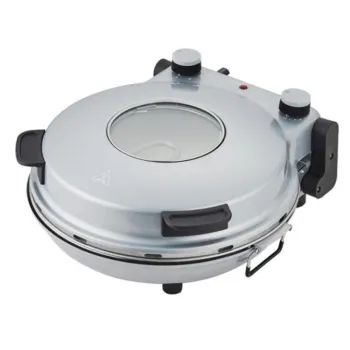 Best Portable Pizza Maker Oven with High Heat Stone for 12-16 Inch Deep Pan Pizzas - Top Sale Electric Oven