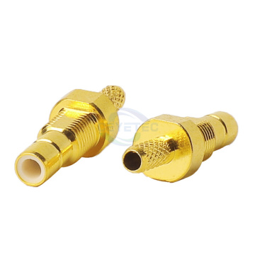 Bulkhead SMB -мужской разъем для обжима для кабеля RG316 RG174 RG179