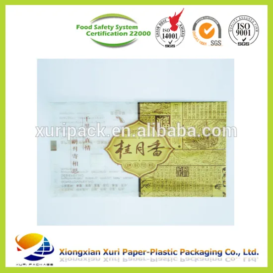 could air Inflate mooncake/chips plastic packaging bag