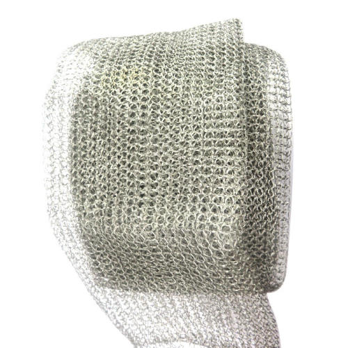 Ss Wire Mesh 304 316 stainless steel gas liquid filter compressed knitted wire mesh Supplier