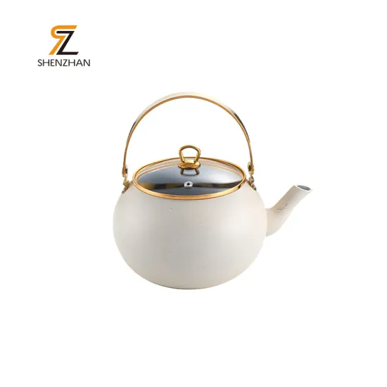Hot Selling Forged Aluminum Induction Cooker with Color-Coated Water Tea Kettle: Latest Design