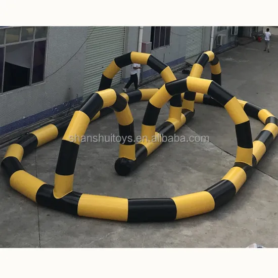 Inflatable Outdoor Adult Go Kart Track for Sports Games