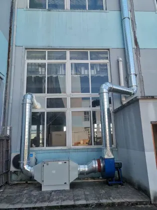 Compact Centrifugal Exhaust Fan with Smart Airflow Control