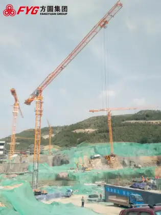 8t ordinary FLAT TOP tower crane advantages