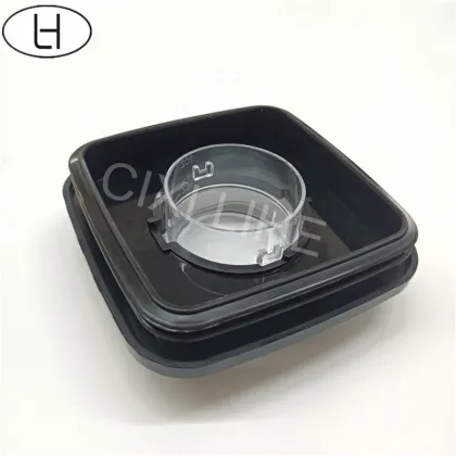 Silver Crest Blender Jar Lid and Cup Parts for Square Plastic Jars