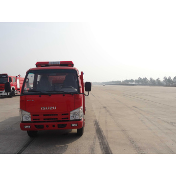 Nuevo camión de bomberos de agua ISUZU de 2500 litros