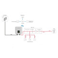 no inversor de grade 6kW a 10kW Sistema de energia