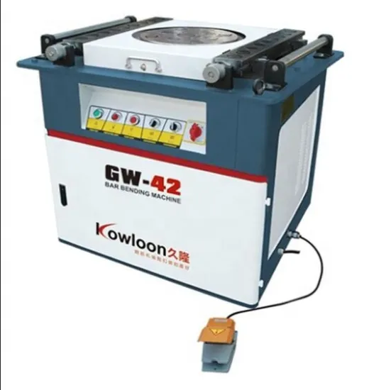 GW42 limited switch steel bar bending machine new hot selling product