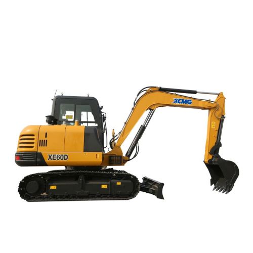 Excavadora de cadenas hidráulica XCMG XE60D 6ton