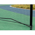 Portable pickle ball post with net
