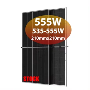 Ruiyan Bifacial Solar Panels 535W-555W Dual Glass Monocrystalline PV Panels for Europe Fotovoltaico