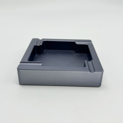 Usinagem CNC, fresagem de peças de alumínio, cinzeiro de metal personalizado