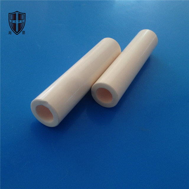 Manga de tubo de cerámica Al2O3 resistente a altas temperaturas