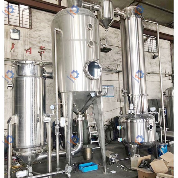 Mahusay na double effect evaporator para sa sodium hydroxide