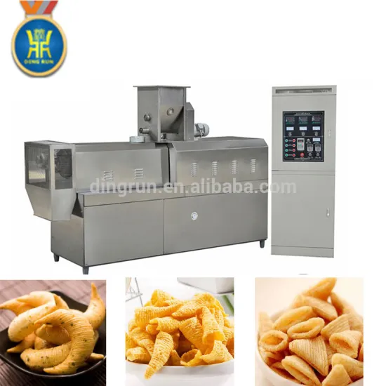 high quality fried pellet snack food machine