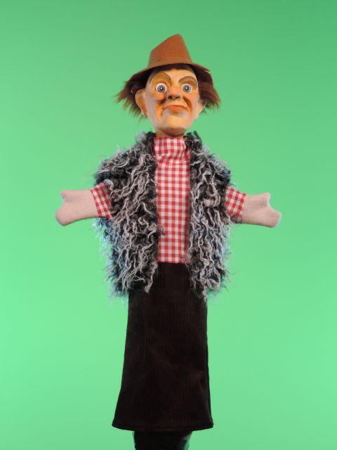 robber hand puppet