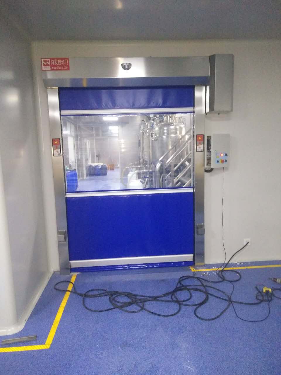 Automatic High Speed Fabric Door