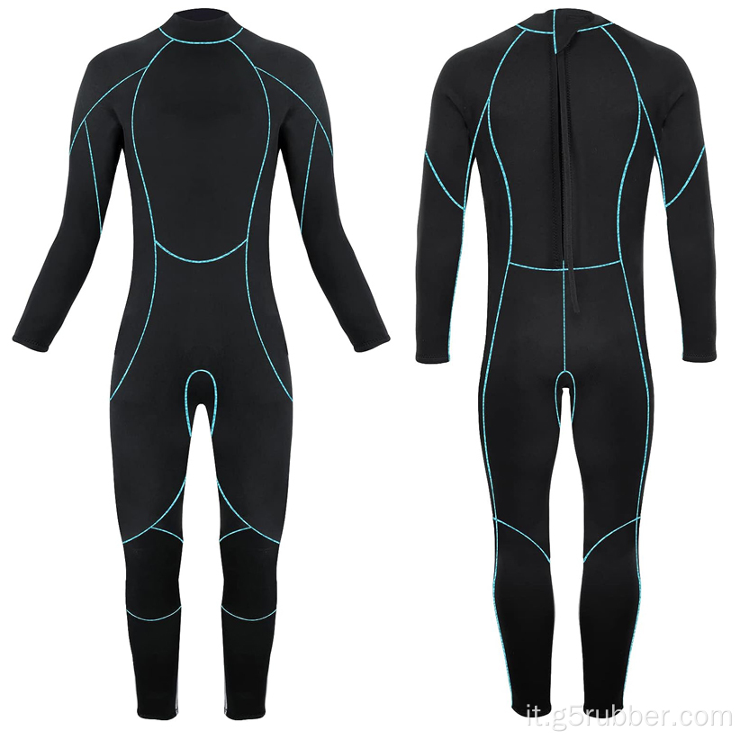 Muta per giovani 3 mm abito completo in neoprene snorkling