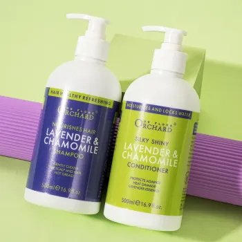 Organic Gently Cleansing and Nourishing Hair Shampoo and Conditioner